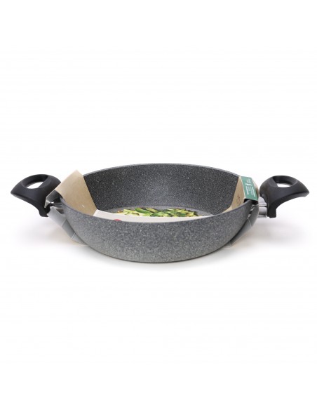 Tegame antiaderente 2 manici Ballarini Cortina 24 cm adatto anche per induzione