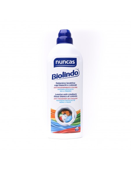 Nuncas Biolindo Detersivo lavatrice per capi bianchi e colorati