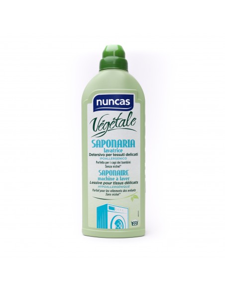 Nuncas Vegetale Saponaria Lavatrice Detergent for delicate fabrics hypoallergenic
