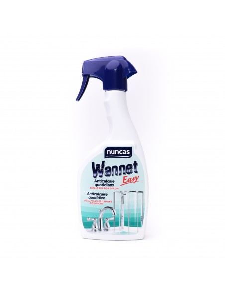 Nuncas Wannet Easy Detergente anticalcare per docce e vasche