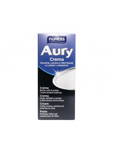 Nuncas Aury Crema, creamy detergent for silver cleaning