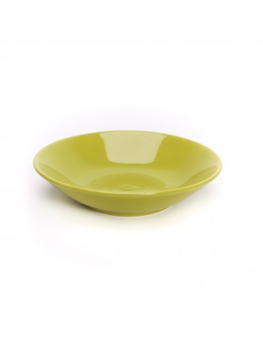 Trendy green soup plate Excelsa