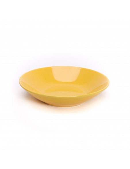 Trendy yellow soup plate Excelsa