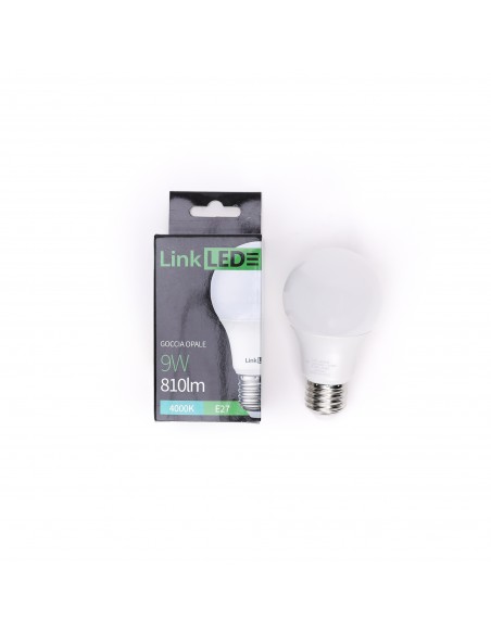 Lampadina led E27 9W 4000K LinkLED