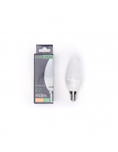 Lampadina led E14 6W 3000K LinkLED