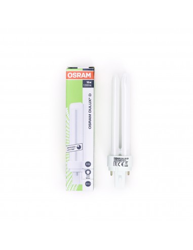 Lampada fluorescente 18W 4000K Dulux D Osram