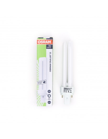 Lampada fluorescente 18W 4000K Dulux D Osram