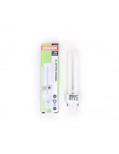 Lampada fluorescente 13W 4000K Dulux D Osram
