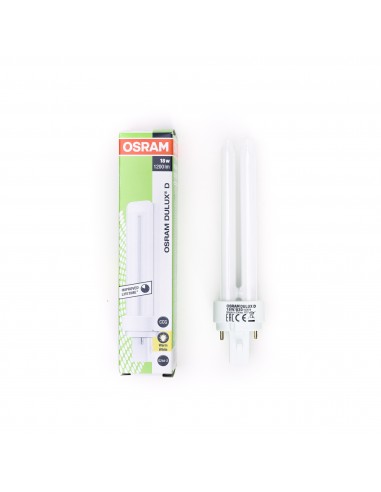 Lampada fluorescente 18W 3000K Dulux D Osram