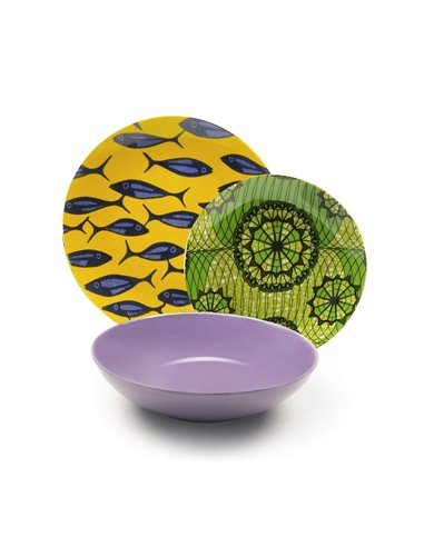Excelsa Afrika servizio piatti 18 pz
