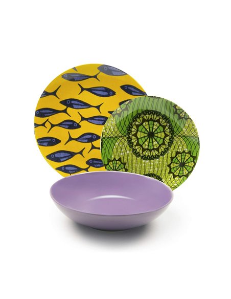 Excelsa Afrika dinner service 18 pcs