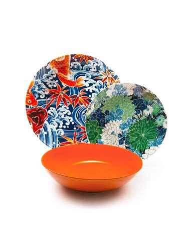 Exelsa Kimono tableware 18 pcs