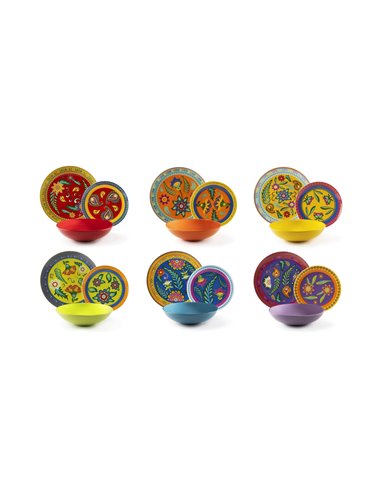 Excelsa Gipsy Soul servizio tavola 18 pz